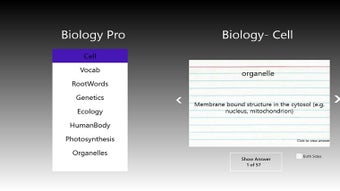 Image 1 for Biology Flashcards Pro fo…