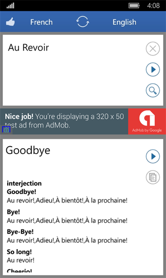 Image 0 for French-English Translator…