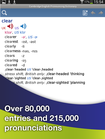 Imagen 1 para English Pronouncing Dicti…