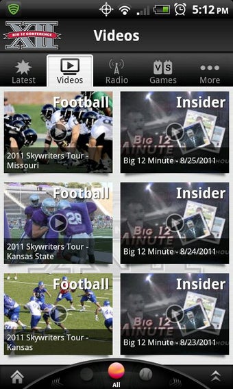 Imagen 0 para Big 12 Sports