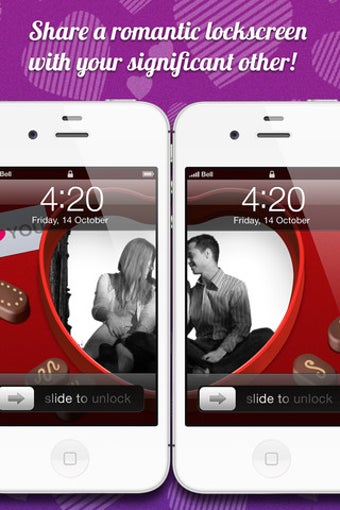 Imagen 1 para Lover Lock Screens