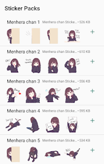 Image 3 for Menhera chan Stickers for…