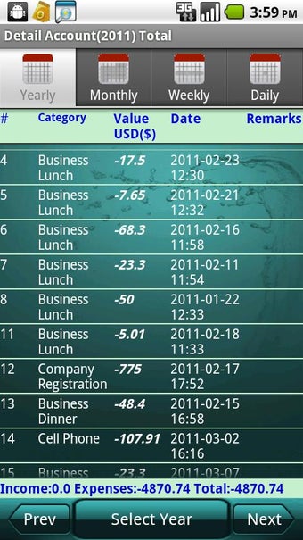 Image 1 for Cashbook Expense Tracker