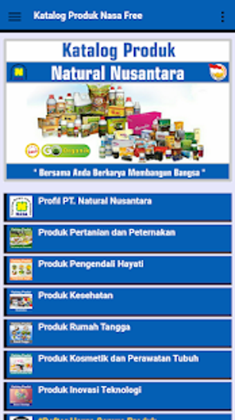 Image 1 for Katalog Produk NASA Free