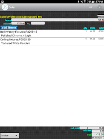 Image 3 for bMobile Sales Invoice