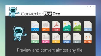 Imagen 0 para Converter Bot Pro for Win…