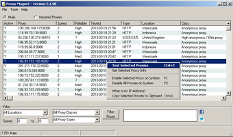 Imagen 0 para Proxy Magnet