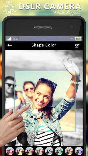 Imagen 1 para DSLR Camera Photo Effect