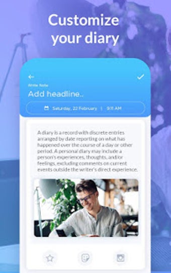 Image 1 for Diary With Lock: Mood Tra…