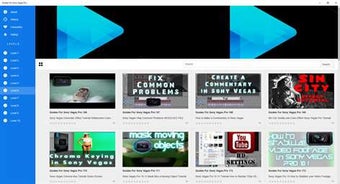 Image 0 for Guides For Sony Vegas Pro…