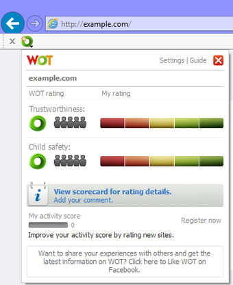 Image 0 for WOT (Web of Trust) for In…
