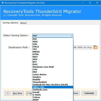 Image 0 for Thunderbird Migrator