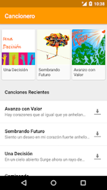 Image 0 for Cancionero Prejuvenil