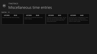 Imagen 1 para iTimeTrack for Windows 8