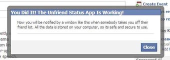 Image 0 for Unfriend Status