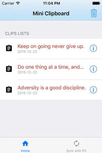 Imagen 0 para Mini Clipboard