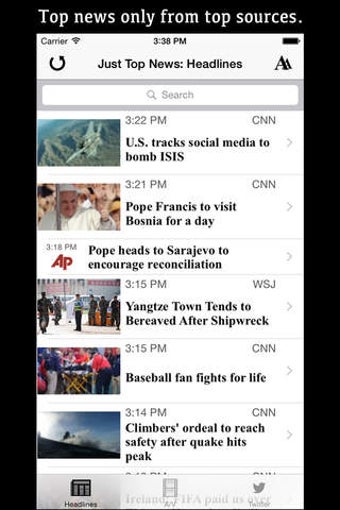 Image 0 for Just Top News: News You N…