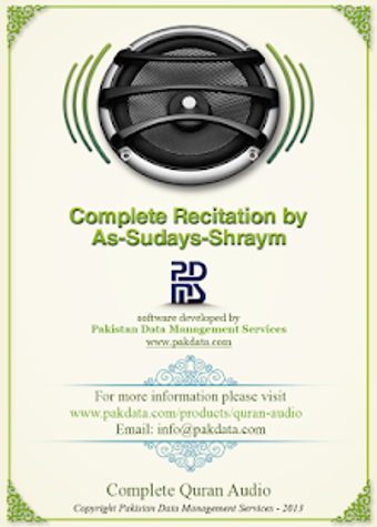 Image 0 for Quran Audio - Sudays & Sh…