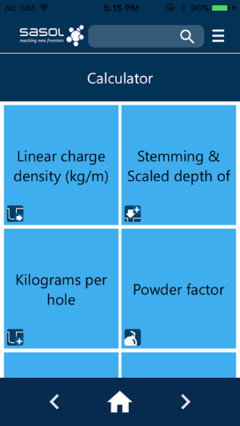 Image 1 for Sasol Blast Calculator