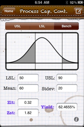 Image 0 for Lean 6 Sigma Calculator