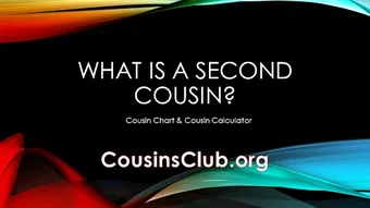 Image 0 for What is a Second Cousin