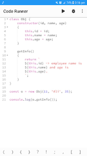 Image 1 for Code Runner For JS