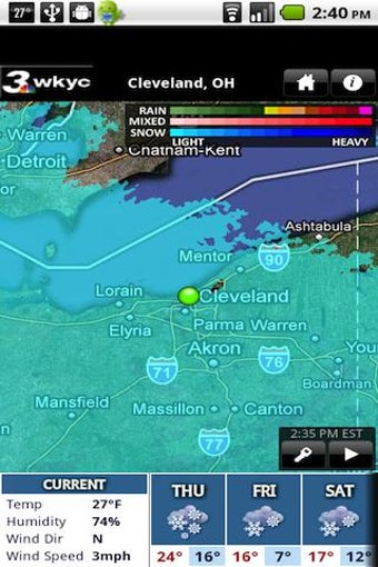 Image 1 for WKYC Radar