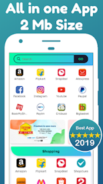 Imagen 3 para All in one browser app