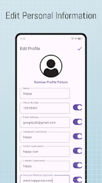Image 0 for Personal QR code