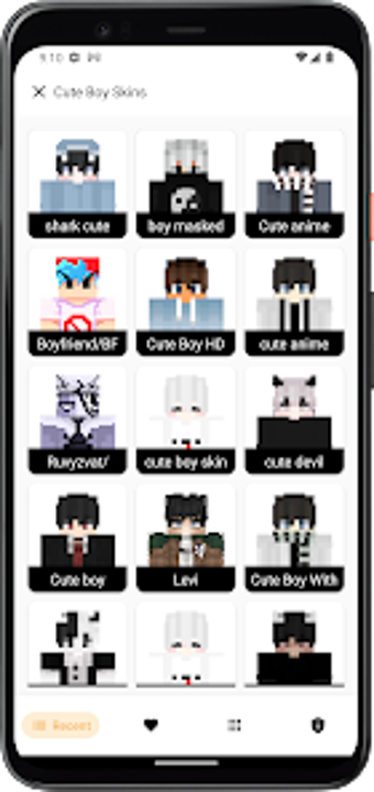 Imagen 0 para Cute Boy Skins for Minecr…