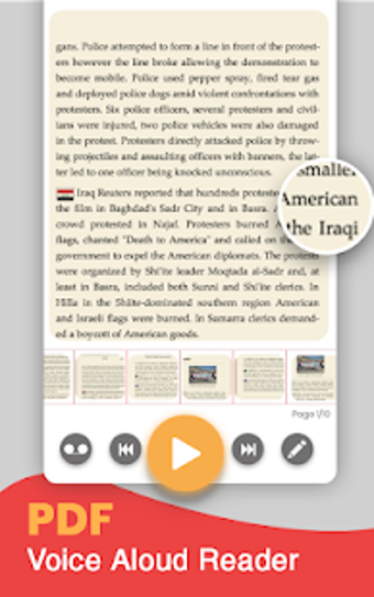 Image 3 for Pdf Voice Reader: TTS Voi…