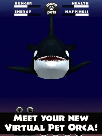 Imagen 1 para Virtual Pet Orca Killer W…