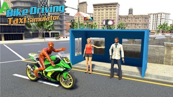 Image 0 for Superhero Bike Taxi Simul…