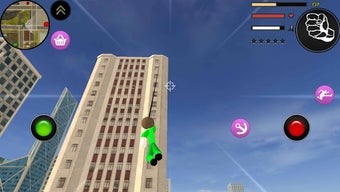 Image 2 for Stickman Rope Hero Green …