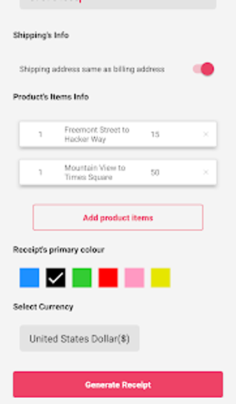 Image 3 for Quick Receipt