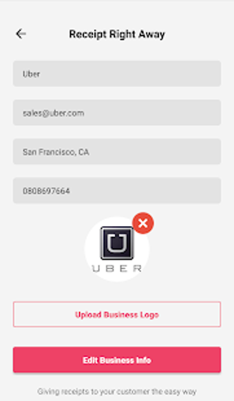Image 0 for Quick Receipt