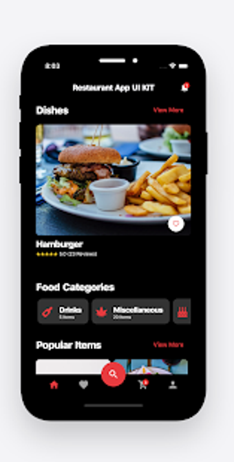Imagen 0 para Flutter Mobile Restaurant…