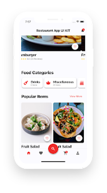 Imagen 1 para Flutter Mobile Restaurant…