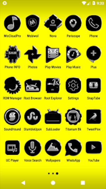 Imagen 2 para Black Icon Pack Free