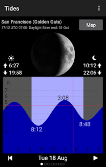 Image 1 for Tide Table Chart