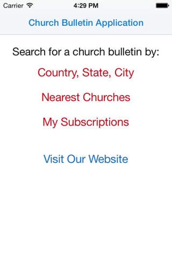 Image 0 for Church Bulletin