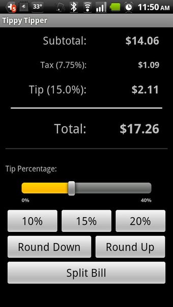 Imagen 0 para Tippy Tipper (Tip Calcula…