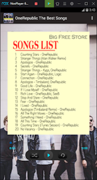 Imagen 2 para OneRepublic The Best Song…