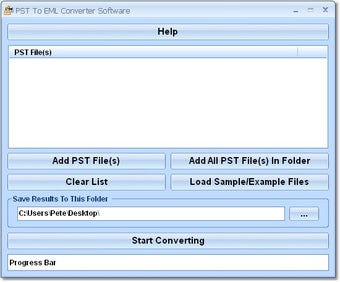 Image 0 for PST To EML Converter Soft…