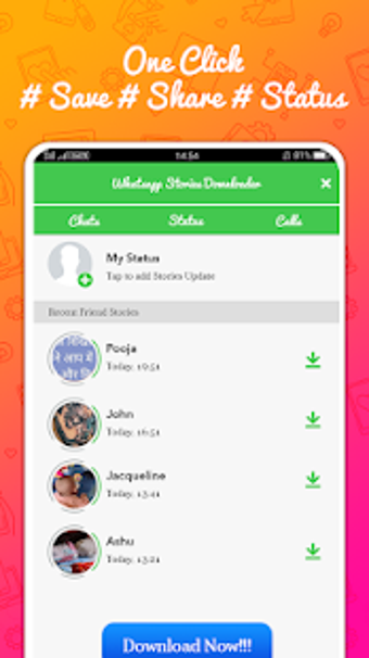 Image 0 for Status Saver : Downloader…