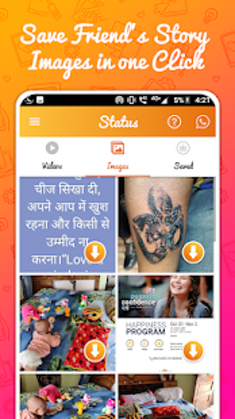 Image 1 for Status Saver : Downloader…