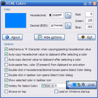 Imagen 0 para HTML Colors