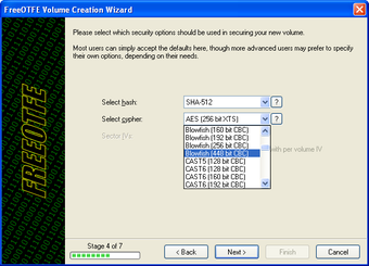 Image 1 for FreeOTFE Explorer