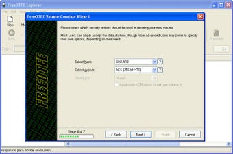 Image 3 for FreeOTFE Explorer