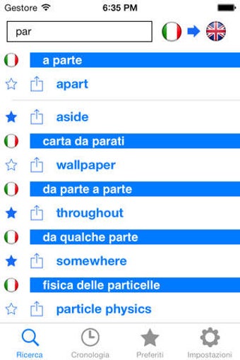 Image 0 for Offline English Italian D…